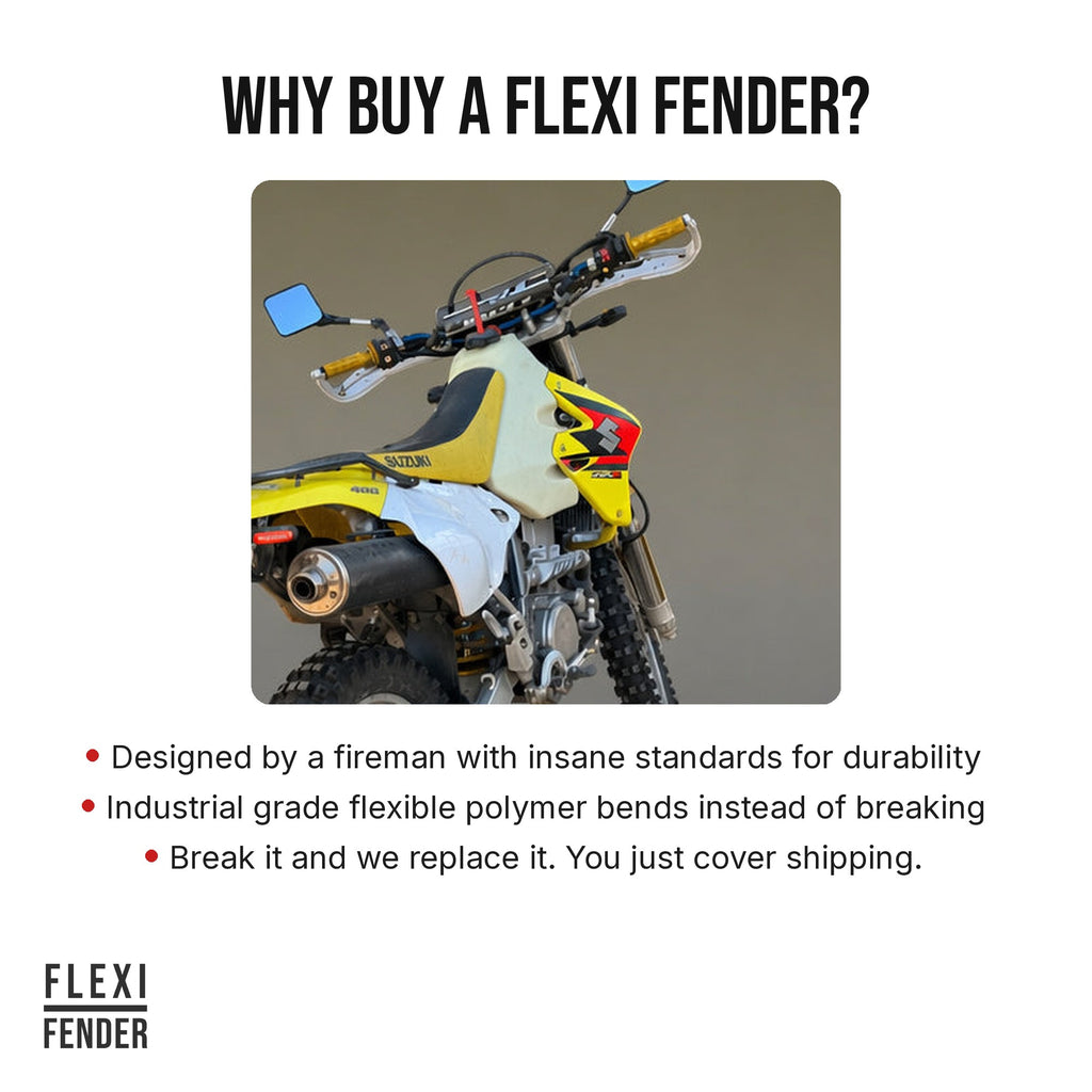 Why buy a Flexi Fender DR-Z400 tail tidy