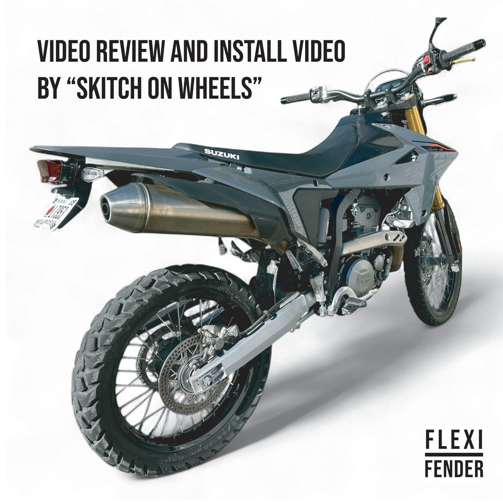 DR-Z4S Tail Tidy & Fender Eliminator by Flexi Fender