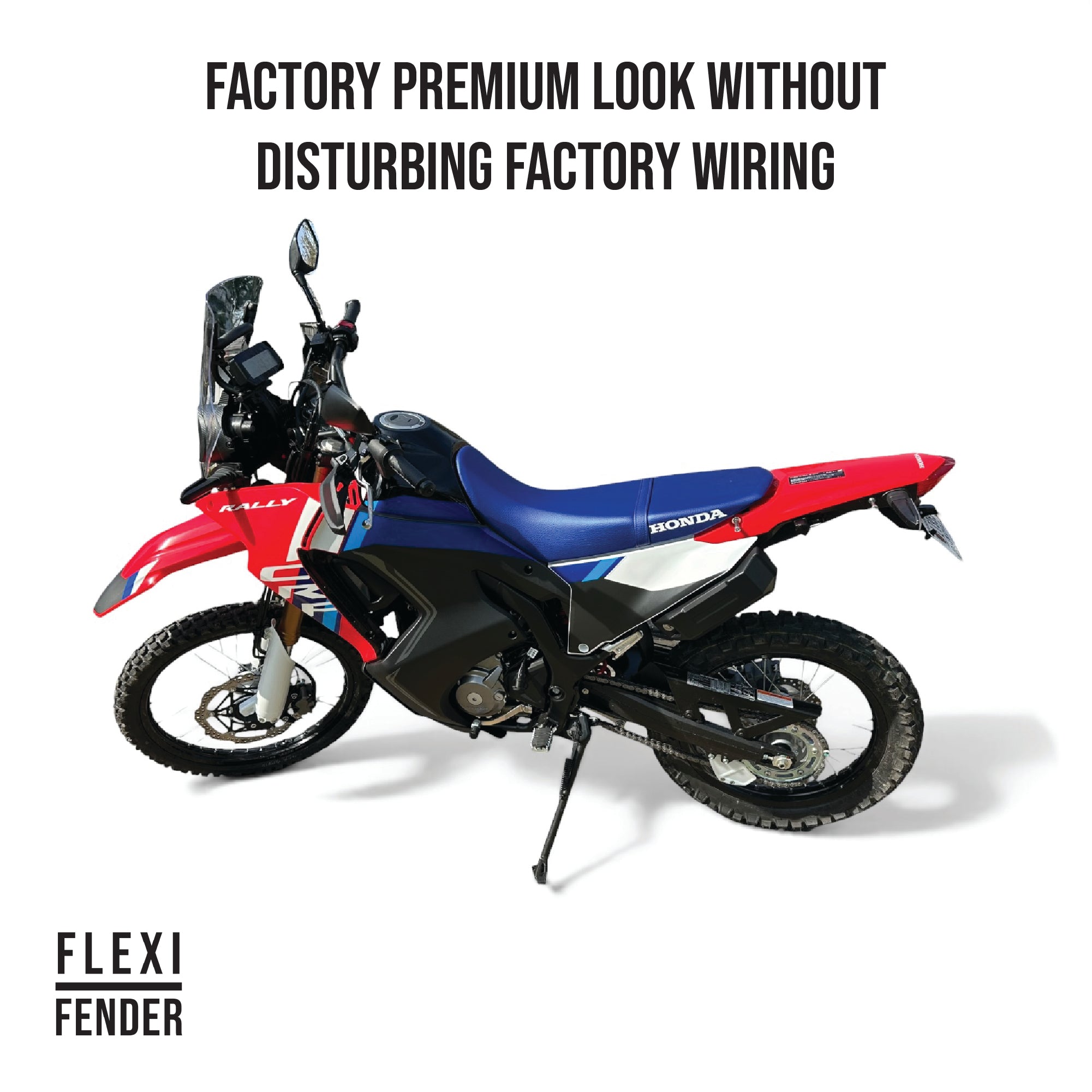 CRF 300L Tail Tidy & Fender Eliminator by Flexi Fender