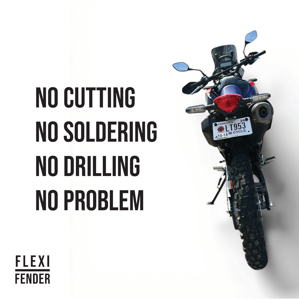 CRF 300L Tail Tidy & Fender Eliminator by Flexi Fender
