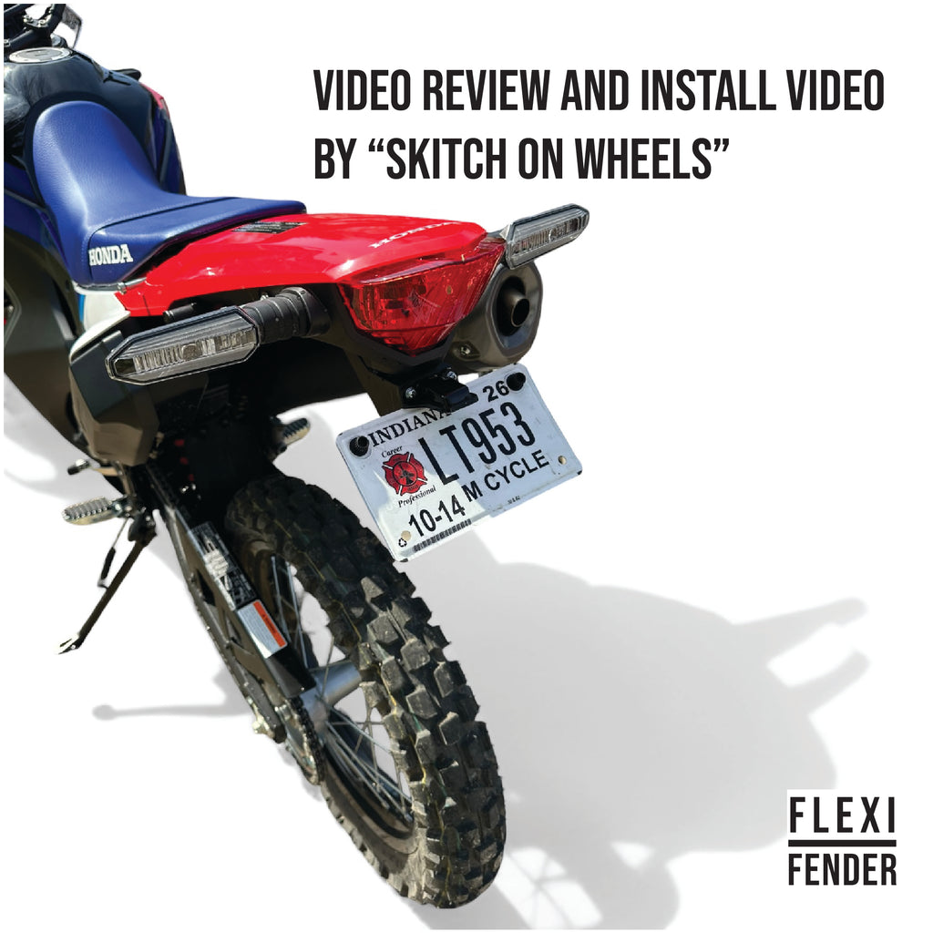 CRF 300L Tail Tidy & Fender Eliminator by Flexi Fender