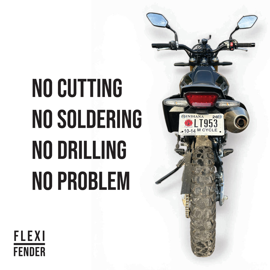 DR-Z4S Tail Tidy & Fender Eliminator by Flexi Fender