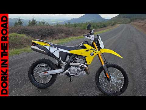 Rider install and ride video: Flexi Fender DR-Z4S tail tidy on a Suzuki DR-Z4S, by Dork in the Road